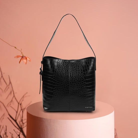 Women Black Shoulder Bag