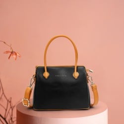 Women Black Satchel Bag