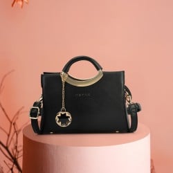 Women Black Satchel Bag