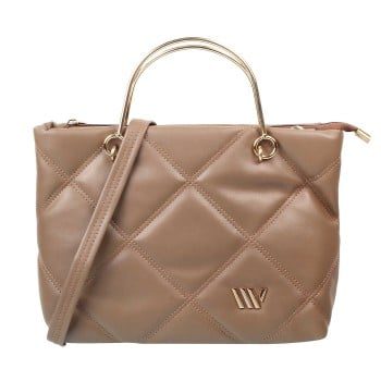 Walkway Women Rose-gold Satchel Bag(SKU: 66-8293-22-10)