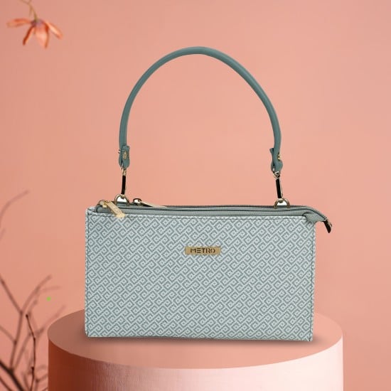 Women Green Shoulder Bag