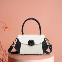 Women White Satchel Bag
