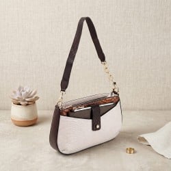 Women Off-white Shoulder Bag