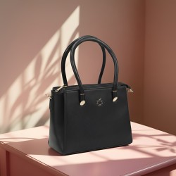 Women Black Satchel Bag