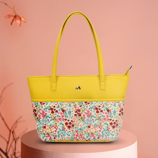 Women Yellow Tote Bag