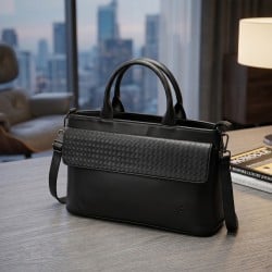 Women Black Satchel Bag