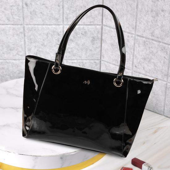 Women Black Tote Bag