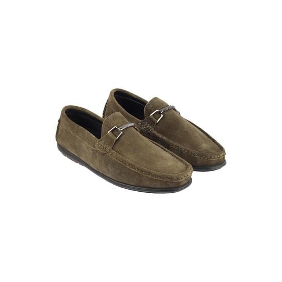 Men Olive Casual Loafers