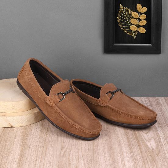 Men Camel Casual Loafers