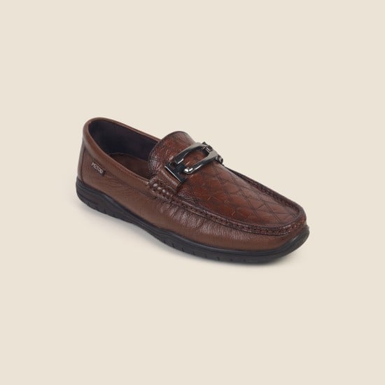 Men Tan Casual Loafers