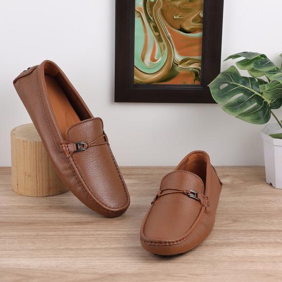 Men Tan Casual Slip-Ons