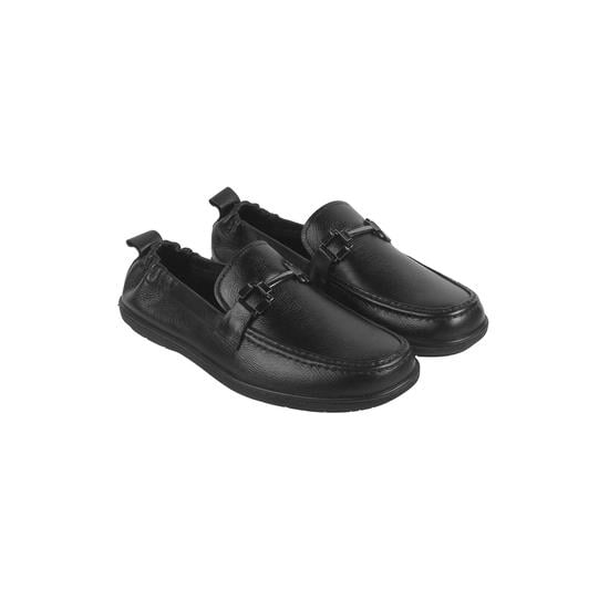 Men Black Casual Loafers