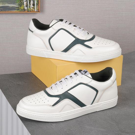 Men White Casual Sneakers