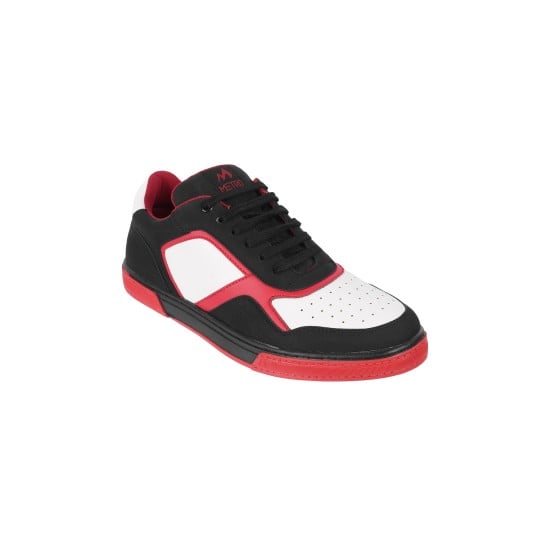 Men Black Casual Sneakers