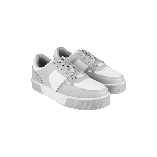 Men White-grey Casual Sneakers