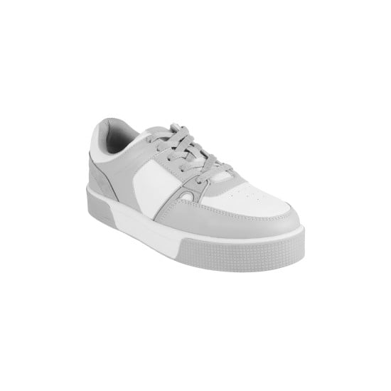 Men White-grey Casual Sneakers