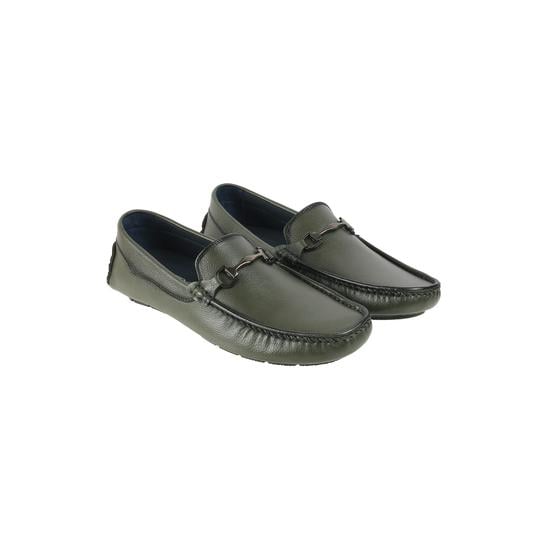 Men Green Casual Loafers