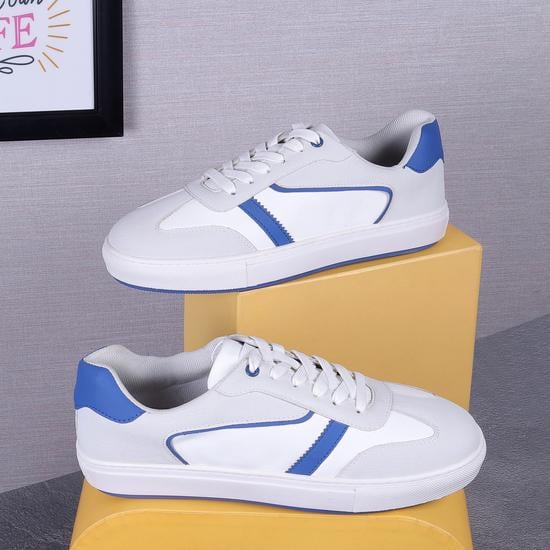 Men White Casual Sneakers