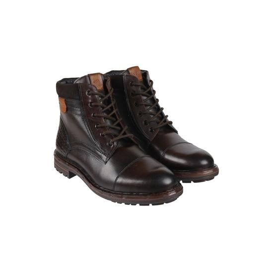 Men Brown Casual Boots