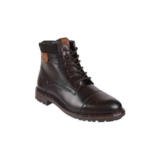 Men Brown Casual Boots