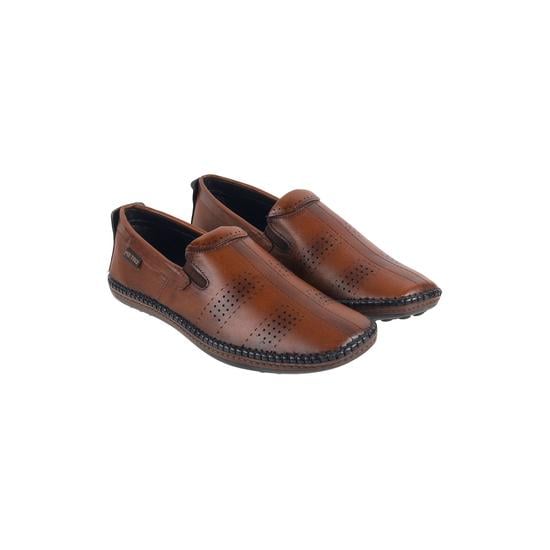 Men Tan Casual Loafers