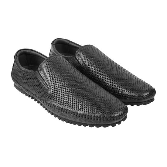 Men Black Casual Loafers