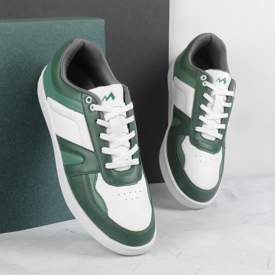 Men Green Casual Sneakers