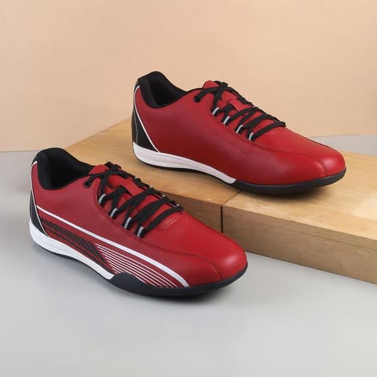 Men Red Casual Sneakers