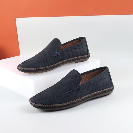 Men Blue-navy Casual Loafers