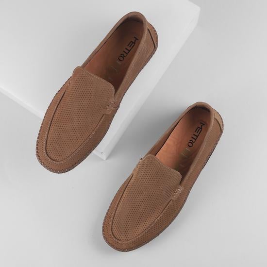 Men Camel Casual Loafers