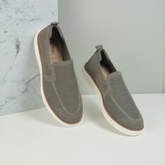 Men Olive Casual Moccasin