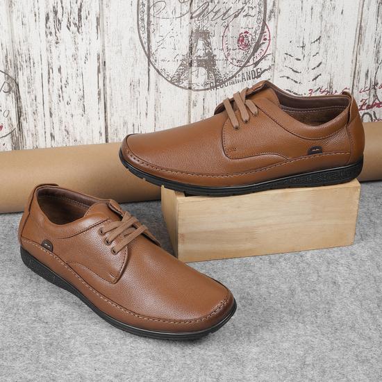 Men Tan Casual Walking Shoes