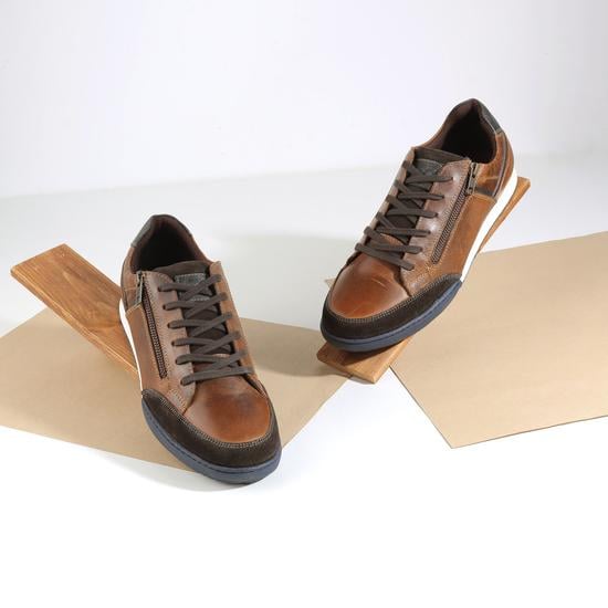 Men Tan Casual Sneakers