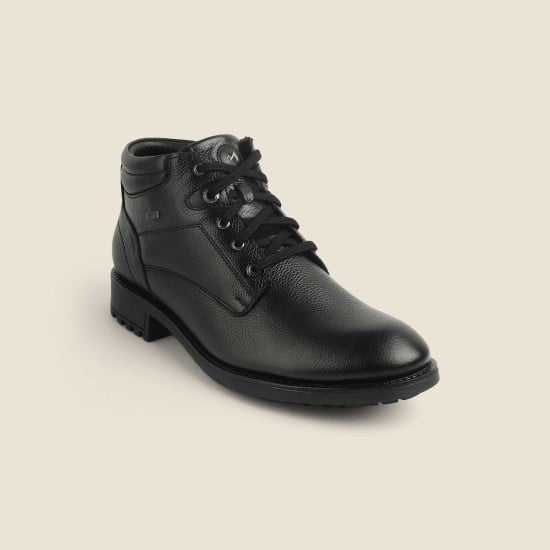 Men Black Casual Boots