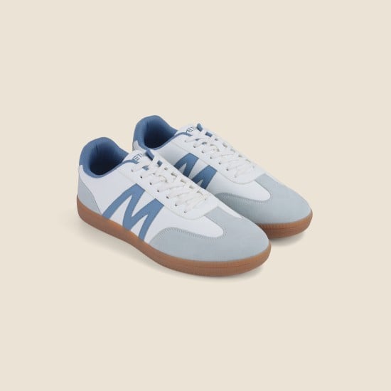 Men White Casual Sneakers