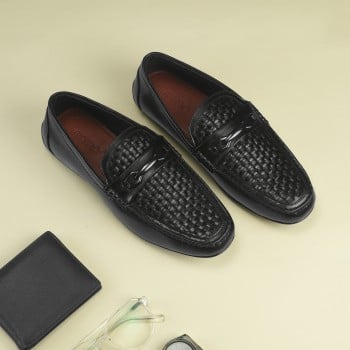 Metro Men Black Casual Loafers(SKU: 71-397-11-40)