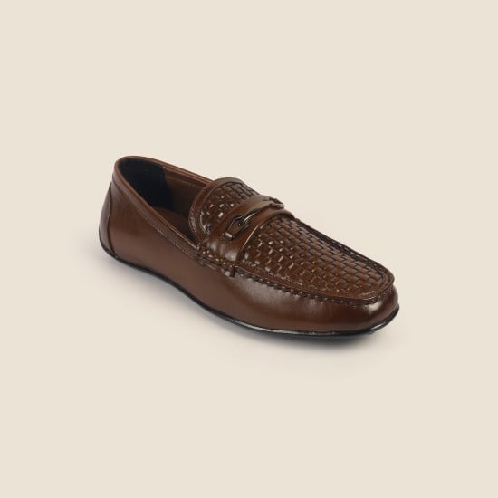Men Tan Casual Loafers