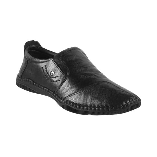 Men Black Casual Loafers