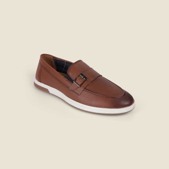Men Tan Casual Loafers