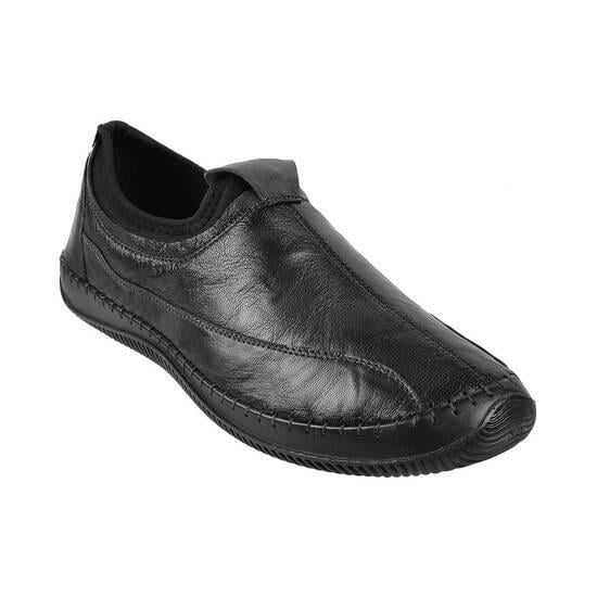 Men Black Casual Loafers