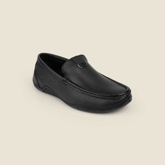 Men Black Casual Loafers