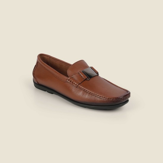Men Tan Casual Loafers