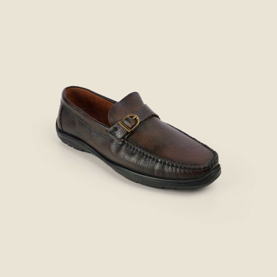 Men Brown Casual Loafers