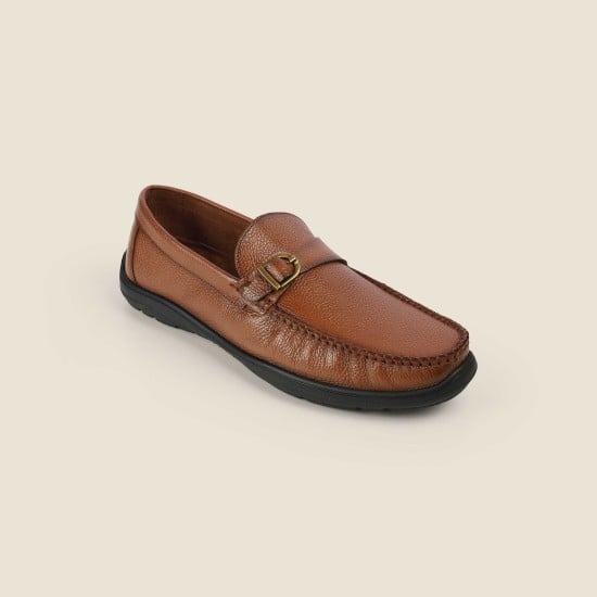 Men Tan Casual Loafers