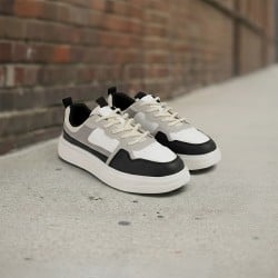 Men Black Casual Sneakers
