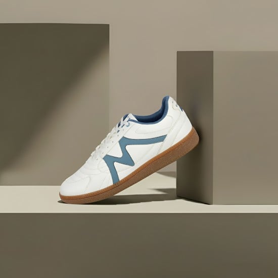 Men White Casual Sneakers