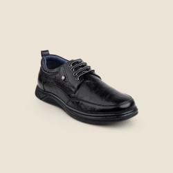 Men Black Casual Lace Up