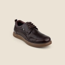 Men Brown Casual Lace Up