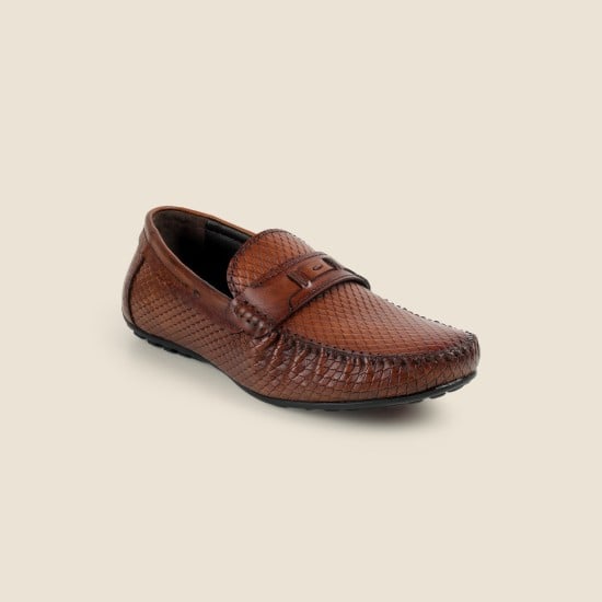 Men Tan Casual Loafers