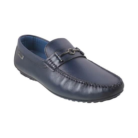 Men Blue Casual Loafers